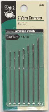 Dritz Prym Dritz Yarn Darners Needles Assorted Sizes 14/18